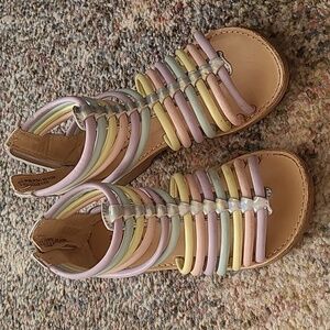 Seychelles Little Kids Girls Gladiator Sandals Pastel Colors